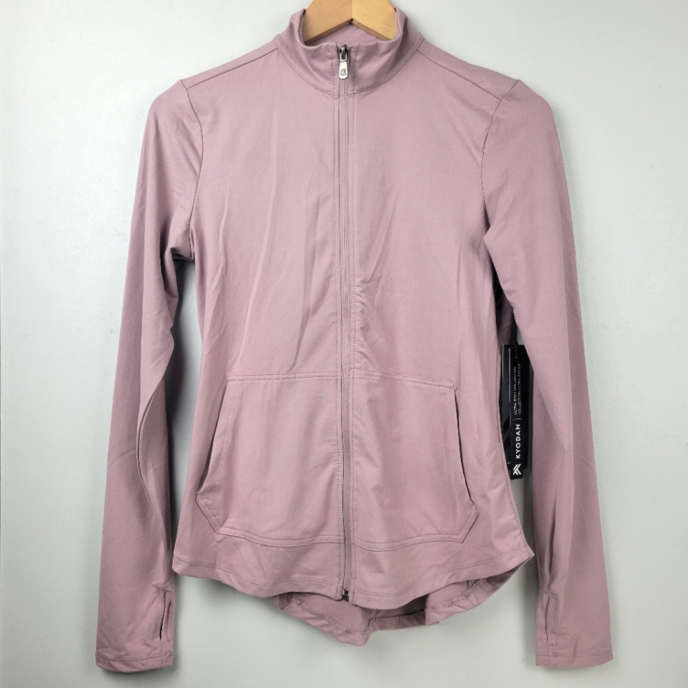 Kyodan Ultra Soft Full-Zip Athletic Jacket Shadow Pink NET
